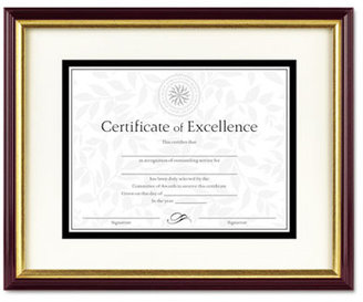 Dax MANUFACTURING INC.                             Document/Certificate Laminated Wood Frame with Mat