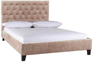 Silentnight Lyon Fabric Bed Frame with Optional Mattress