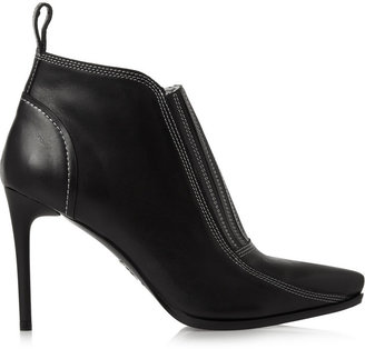 McQ Leather Ankle Boots