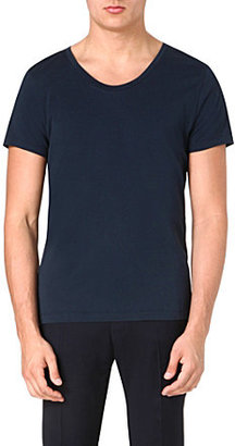 Acne Short-sleeved jersey t-shirt Navy