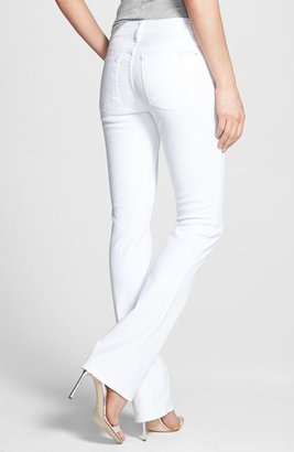 7 For All Mankind Slim Bootcut Jeans (Clean White)
