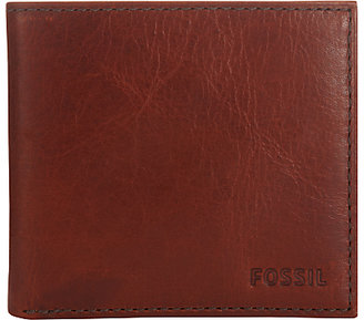 Fossil Conner Card Bifold Wallet, Cognac