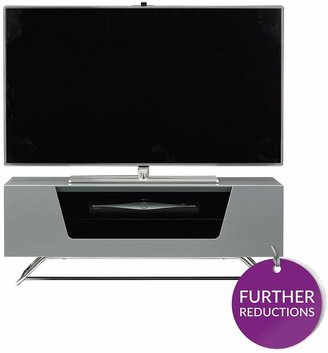 Alphason Chromium TV Stand - Fits Up To 46 Inch TV - Grey
