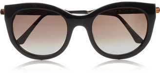 Thierry Lasry Lively oversized cat eye acetate sunglasses