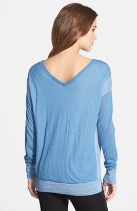 Caslon V-Back High/Low Sweater (Regular & Petite)