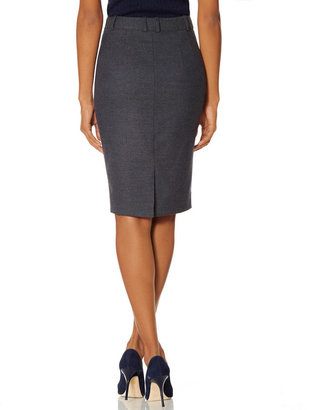 The Limited Buttoned Pencil Skirt