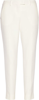Fendi Cropped cotton-crepe tapered pants