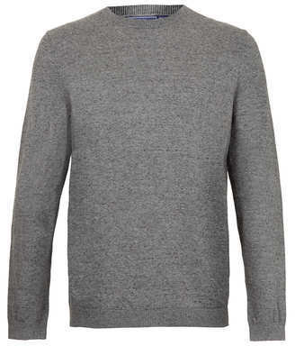 Topman Grey Marl Crew Neck Sweater