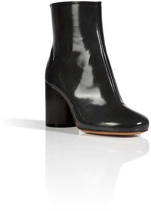 Maison  Margiela Boxcalf Ankle Boots in Dark Heather Grey