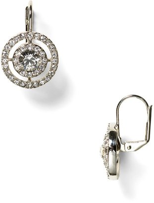 Carolee Lux Crystal Pave Stone Drop Earrings