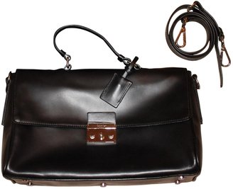 Calvin Klein Black Leather Handbag
