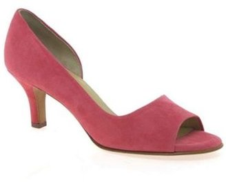 Peter Kaiser Pink 'Jamala ii' womens open toe court shoes