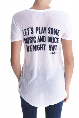 291 Let's Play Some Music and Dance the Night Away White