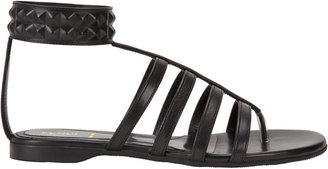 Fendi Diana Studded Gladiator Sandals