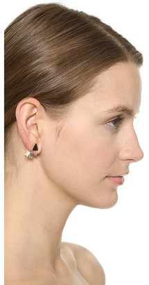 Adia Kibur Triangle Stud Earrings