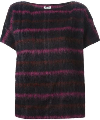 Kenzo boxy striped knit top