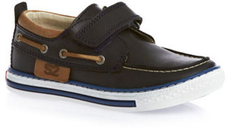 Step2wo Escape  Boys  Shoes - Navy Leather