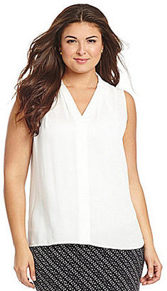 Vince Camuto Plus Shirttail Top