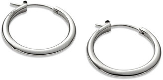 Fossil Earrings, Stainless Steel Small Hoop Earrings