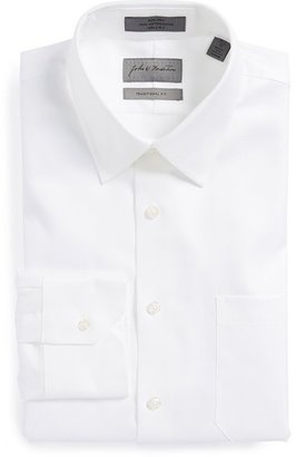 Men's John W. Nordstrom Traditional Fit Non-Iron Houndstooth Dress Shirt