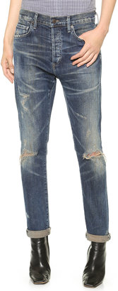 Citizens of Humanity Corey Straight Leg Ripped Jean