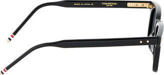 Thom Browne Black TB-402 Sunglasses