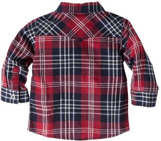 Levi's western plaid button-down shirt - baby