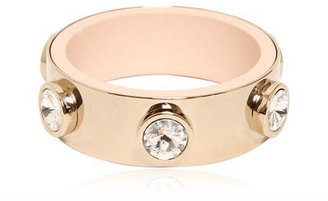 Givenchy Brass Plated Bracelet With Rhinestones
