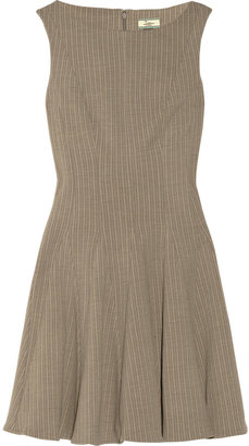 Issa Knitted stretch-wool dress
