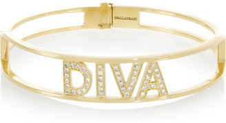 Diva 18-Karat Gold Diamond Bracelet Spallanzani Jewels