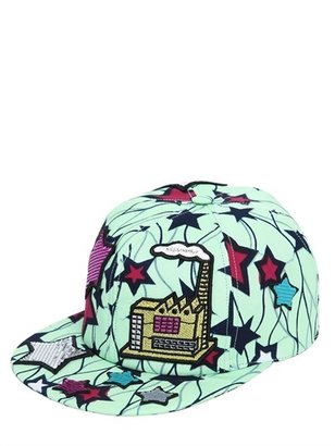Atelier Vlisco - Printed Cotton Hat With Patches