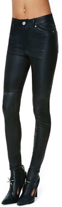 Nasty Gal Dakota Collective Authentic Leather Pant