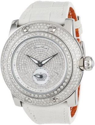 Glam Rock Women's GR80016 Special Edition Collection Diamond Leather Watch