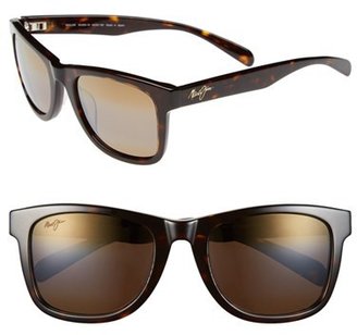 Maui Jim Women's Legends 54Mm Polarizedplus Retro Sunglasses - Dark Tortoise