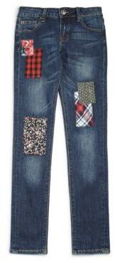 Hudson Girl's Cool Confusion Patchwork Jeans
