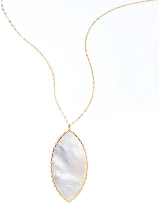 Lana Isabella White Mother-of-Pearl Pendant Necklace