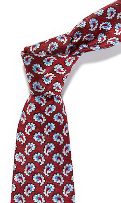 Brooks Brothers Textured Silk Paisley Tie