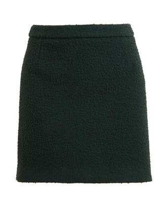 J.W.Anderson Textured Wool Mini Skirt