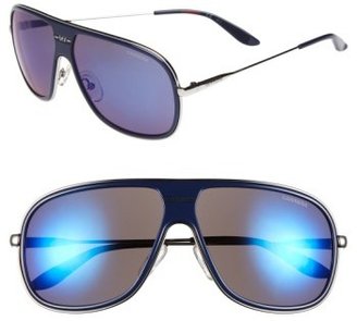 Carrera Men's 62Mm Aviator Sunglasses - Blue