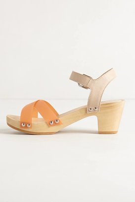 Anthropologie Soles Future Told Janie Clogs
