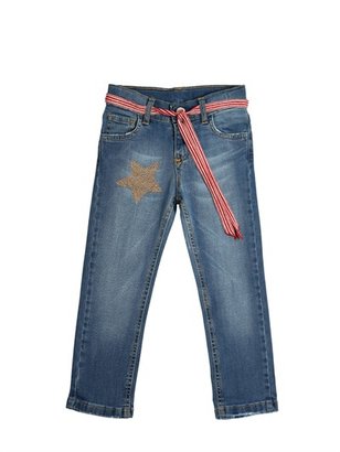 MonnaLisa 5 Pocket Stretch Denim Jeans