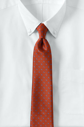 Lands' End Men's Dress Code Dot Necktie