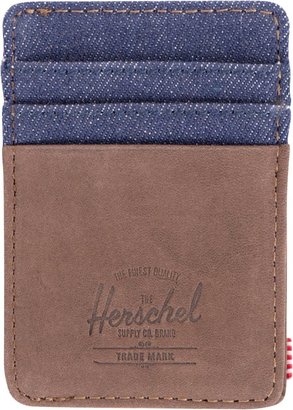 Herschel Raven Leather Wallet