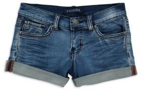 Vigoss Girls 7-16 Splash Away Denim Shorts