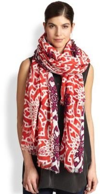 Tory Burch Orion Embellished Scarf