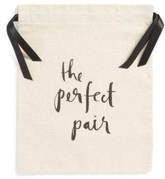 Kate Spade 'The Perfect Pair' Shoe Bag - White
