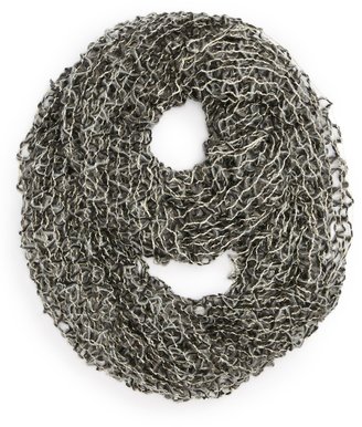 David & Young Open Knit Infinity Scarf (Juniors)