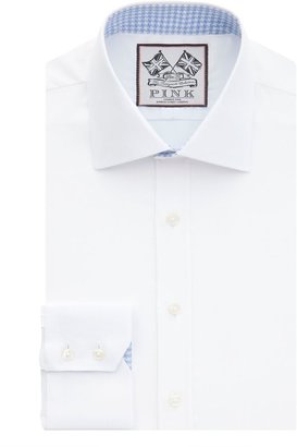 Thomas Pink Men's Watling texture button cuff shirt