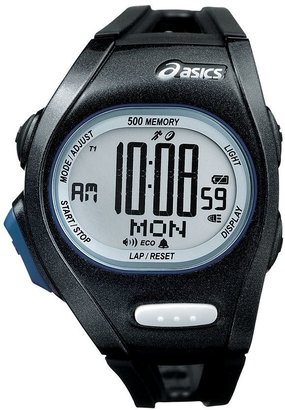 Asics elite racer 500-lap digital chronograph watch