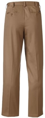 Izod Men's Heritage Chino Straight-Fit Wrinkle-Free Flat-Front Pants